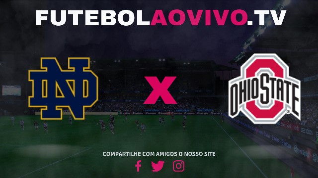 Assistir NFL: Notre Dame x Ohio State ao vivo HD Grátis 20/01/2025